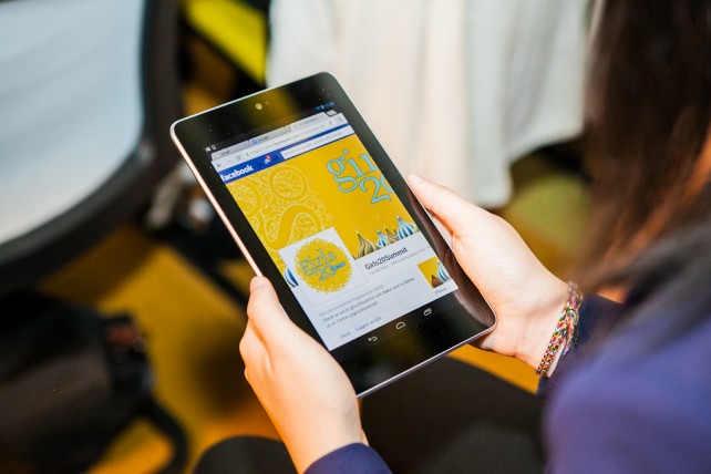 Each delegate was given the Nexus Tablet so they continue to keep in touch and build their initiatives